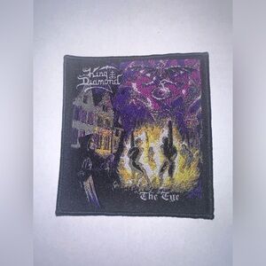 KING DIAMOND, THE EYE, SEW ON WOVEN PATCH